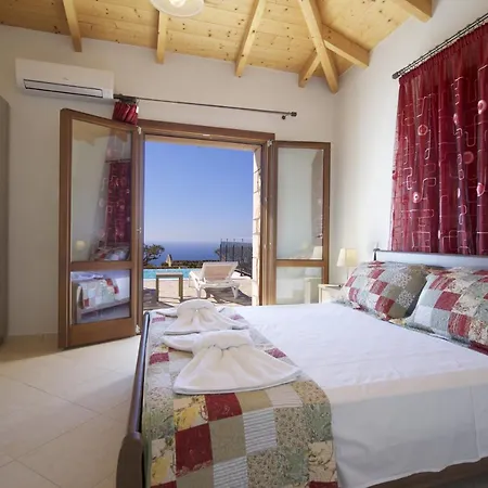 Villa Annita Sea Views Private Pool Tzamarelata Fiskardo